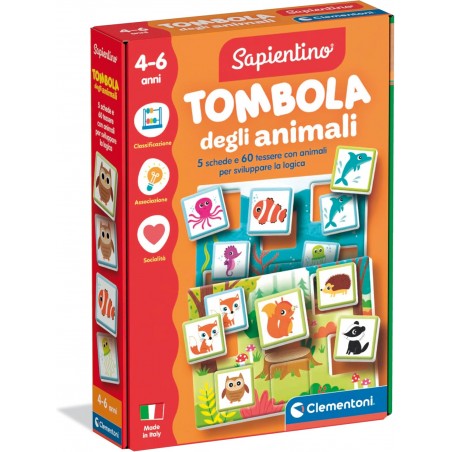 SAPIENTINO TOMBOLA DEGLI ANIMALI  CLEMENTONI 16842
