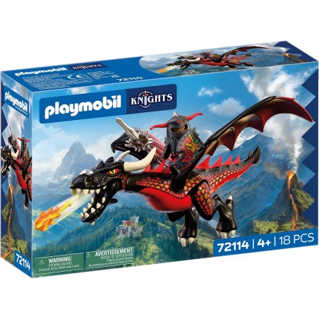PLAYMOBIL 72114 DRAGO NERO  