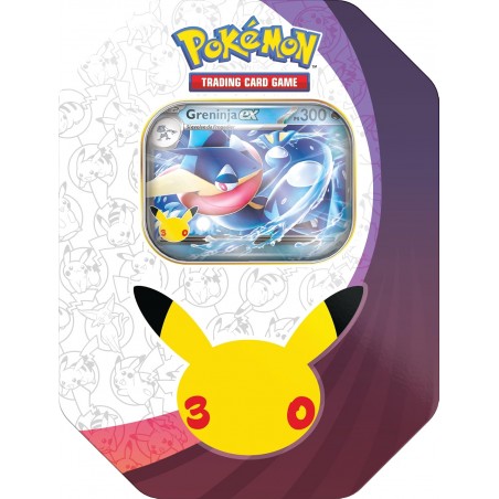 TIN DA COLLAZIONE 30 ANNIVERSARIO  GRENINJA EX
