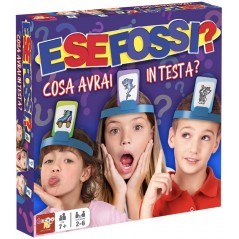 E SE FOSSI? COSA AVRAI IN TESTA? GIOCO  DA TAVOLO ROCCO GIOCATTOLI
