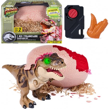 PRIMAL HATCH JURASSIC WORLD SPIN  MASTER
