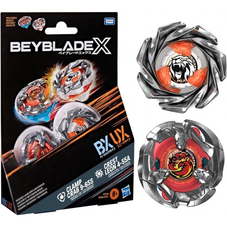BEYBLADE X CLAMP CRAB 9 65S CREST LEON 4 55A