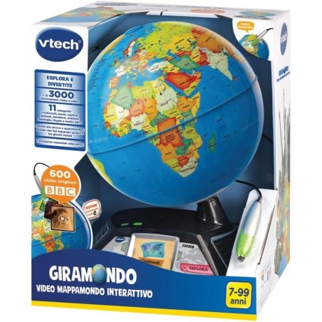 VTECH GIRAMONDO VIDEO MAPPAMONDO  INTERRATTIVO