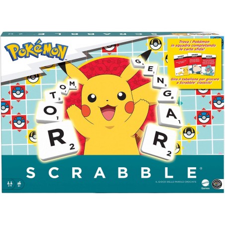 POKEMON SCRABBLE MATTEL 